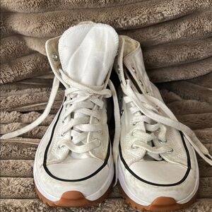 Converse White and Black Sneakers